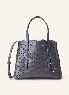 Alaïa Handtasche Mina 25 Mit Pouch blau von ALAÏA