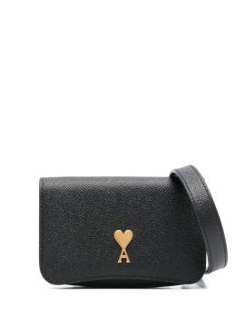 AMI Paris Ami de Coeur Mini-Tasche - Schwarz von AMI Paris