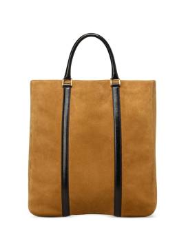 AMI Paris Paris North South Tote Bag aus Wildleder - Braun von AMI Paris