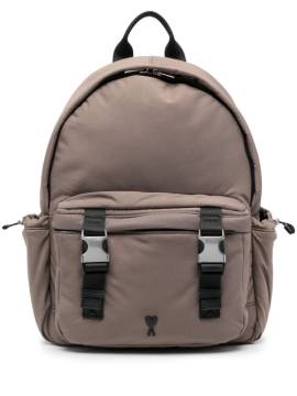 AMI Paris Rucksack mit Ami De Coeur-Schild - Grau von AMI Paris