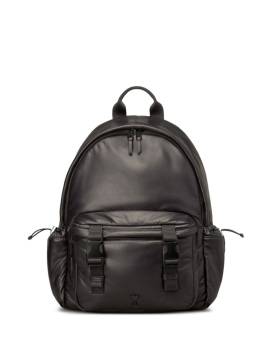 AMI Paris Rucksack mit Logo-Schild - Schwarz von AMI Paris