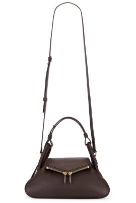 AMINA MUADDI TASCHE GEMINI in Kaffee - Brown. Size all. von AMINA MUADDI