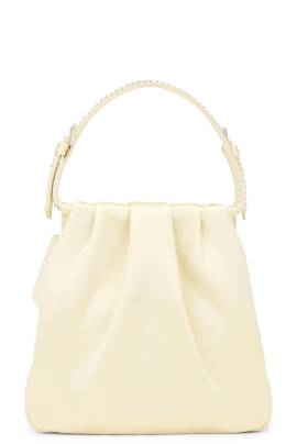 AMINA MUADDI TASCHE VITTORIA CRYSTAL in Butter & White Crystal - Yellow. Size all. von AMINA MUADDI