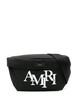 AMIRI Staggered Gürteltasche mit Logo-Stickerei - Schwarz von AMIRI