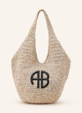 Anine Bing Hobo-Bag Leah Small beige von ANINE BING