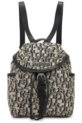 Acne Studios RUCKSACK MINI MONOGRAM in Beige & Schwarz - Nude. Size all. von Acne Studios