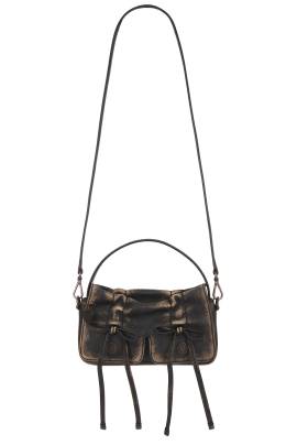 Acne Studios TASCHE in Dark Brown & Beige - Brown. Size all. von Acne Studios