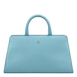 Aigner Cybill Handtasche Stretch M Aquamarine Blue von Aigner