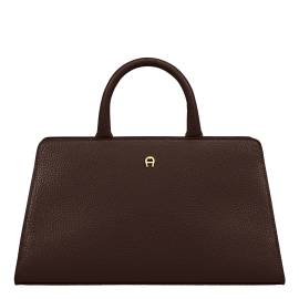 Aigner Cybill Handtasche Stretch M Dark Teak von Aigner