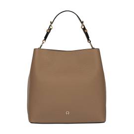 Aigner Delia Beuteltasche M beige von Aigner