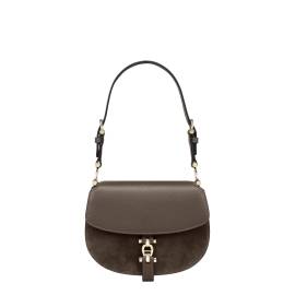 Aigner Delia Suede Umhängetasche S braun von Aigner