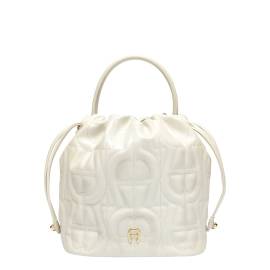 Aigner Diadora Logo Beutel XS Macadamia White von Aigner