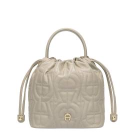 Aigner Diadora Logo Beuteltasche XS Alpaca Beige von Aigner