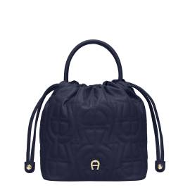 Aigner Diadora Logo Beuteltasche XS blau von Aigner