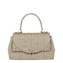 Aigner Diadora Logo Handtasche S Alpaca Beige von Aigner