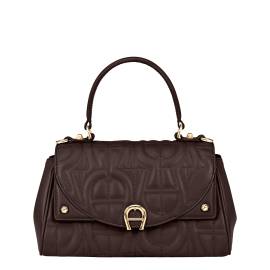 Aigner Diadora Logo Handtasche S Dark Teak von Aigner