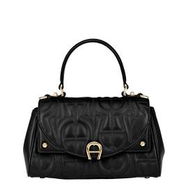 Aigner Diadora Logo Handtasche S schwarz von Aigner