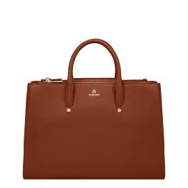 Aigner Ivy Handtasche L Dark Cognac von Aigner