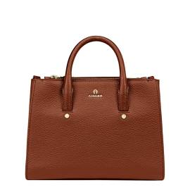 Aigner Ivy Handtasche M Dark Cognac von Aigner