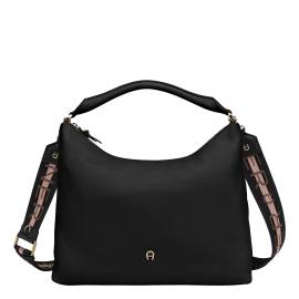 Aigner Zita Beuteltasche M schwarz von Aigner