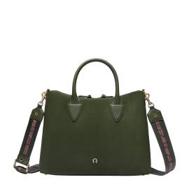 Aigner Zita Suede Handtasche M grün von Aigner