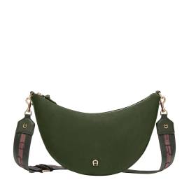 Aigner Zita Suede Umhängetasche M grün von Aigner