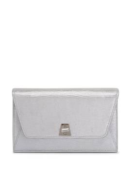 Akris Metallische Anouk Clutch - Silber von Akris