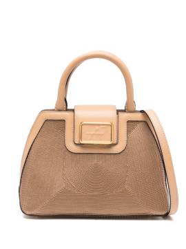 Alberta Ferretti Albi33 Shopper mit texturiertem Finish - Nude von Alberta Ferretti