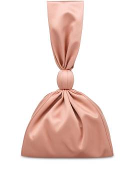 Alberta Ferretti Clutch aus Satin - Rosa von Alberta Ferretti