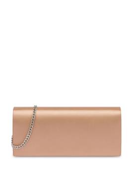 Alberta Ferretti Clutch mit Kettenriemen - Nude von Alberta Ferretti