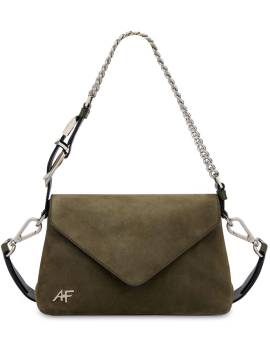 Alberta Ferretti Schultertasche aus Leder - Grün von Alberta Ferretti