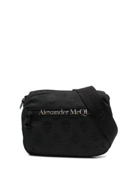 Alexander McQueen Gürteltasche mit Logo-Print - Schwarz von Alexander McQueen