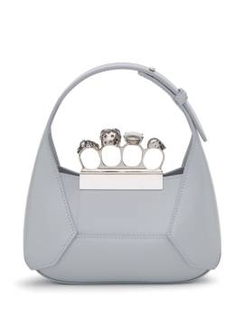 Alexander McQueen Mini Jewelled Handtasche - Grau von Alexander McQueen