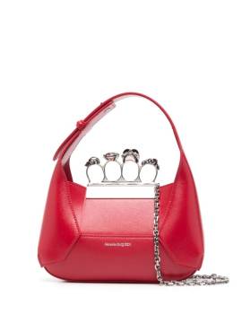 Alexander McQueen Mini Jewelled Handtasche - Rot von Alexander McQueen