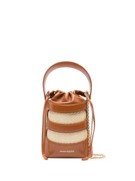 Alexander McQueen Mini Rise Beuteltasche - Braun von Alexander McQueen