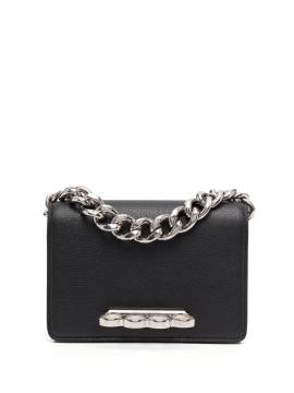 Alexander McQueen Mini Tasche mit vier Ringen - Schwarz von Alexander McQueen