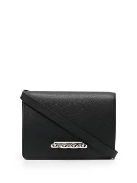 Alexander McQueen Schultertasche mit Ringen - Schwarz von Alexander McQueen