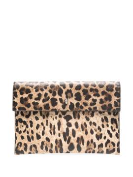 Alexander McQueen Clutch mit Totenkopf-Applikation - Nude von Alexander McQueen