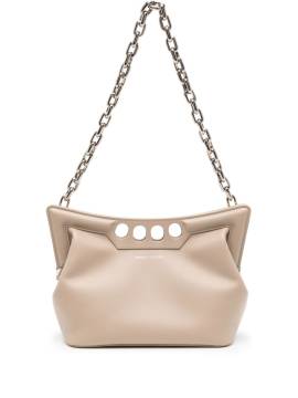 Alexander McQueen Kleine The Peak Tasche - Braun von Alexander McQueen