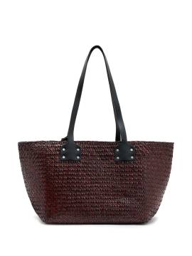 AllSaints Mosley Straw Tote Bag - Braun von AllSaints