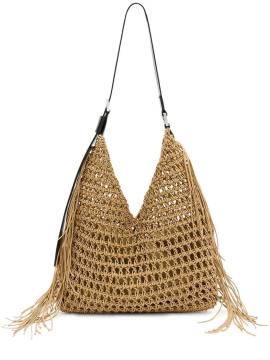 AllSaints Sabine Crochet Schultertasche - Braun von AllSaints