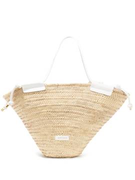 Altuzarra Basket Palm Shopper - Nude von Altuzarra