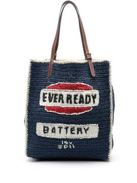 Anya Hindmarch Anya Brands Shopper - Blau von Anya Hindmarch