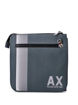 Armani Exchange AX Schultertasche mit Logo-Print - Blau von Armani Exchange