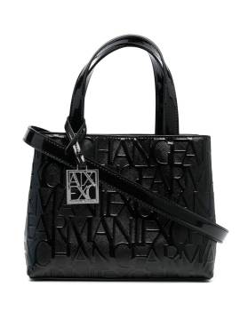 Armani Exchange Clutch mit Logo-Prägung - Schwarz von Armani Exchange