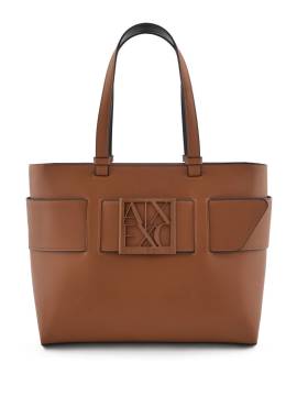 Armani Exchange Handtasche mit Logo - Braun von Armani Exchange