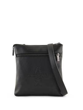 Armani Exchange Kuriertasche mit Logo-Prägung - Schwarz von Armani Exchange