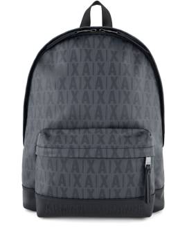 Armani Exchange Rucksack mit Jacquardmuster - Grau von Armani Exchange