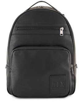 Armani Exchange Rucksack mit Logo-Patch - Schwarz von Armani Exchange