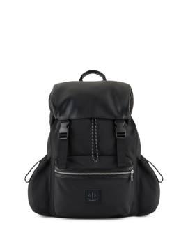 Armani Exchange Rucksack mit Logo-Patch - Schwarz von Armani Exchange